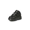 Punk Style Women Shoes Gothic Ankle Rock Boots Lace-up Heel Height Platform Shoes Woman Metal Decor Woman Sneakers Womens Shoes