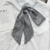 Spring With Professional Shirt Scarf, Foreign Style Decorative Bag, Tied Hair Ribbon, Long Silk Scarf