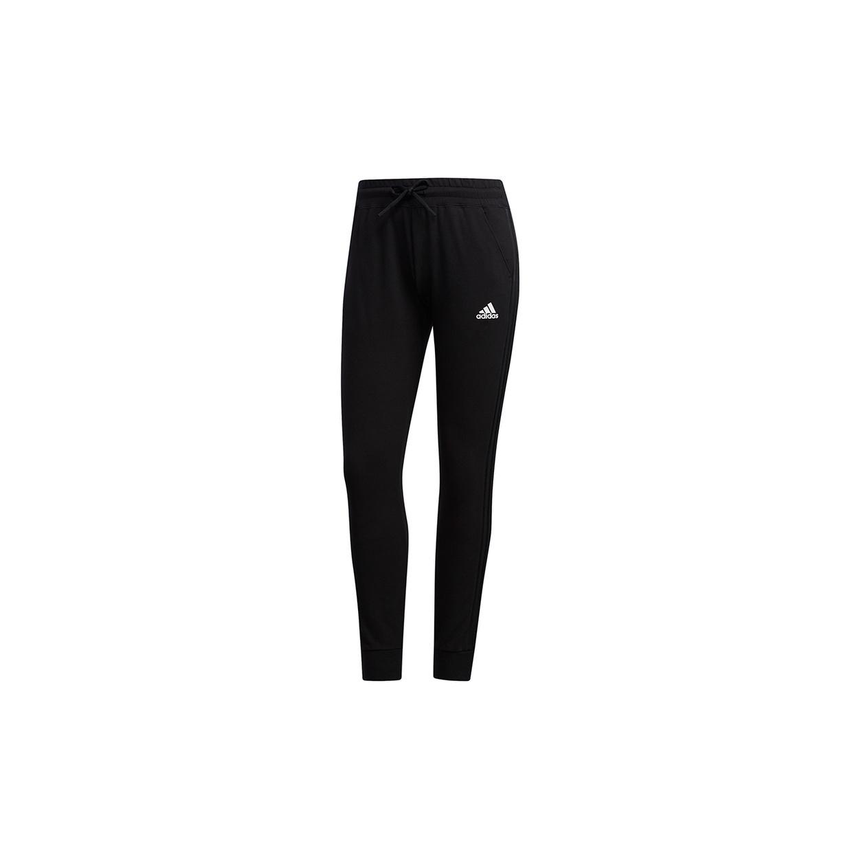 (WMNS) adidas Light 3-Stripe Asia Sizing Pants Black Women s EH3888 L