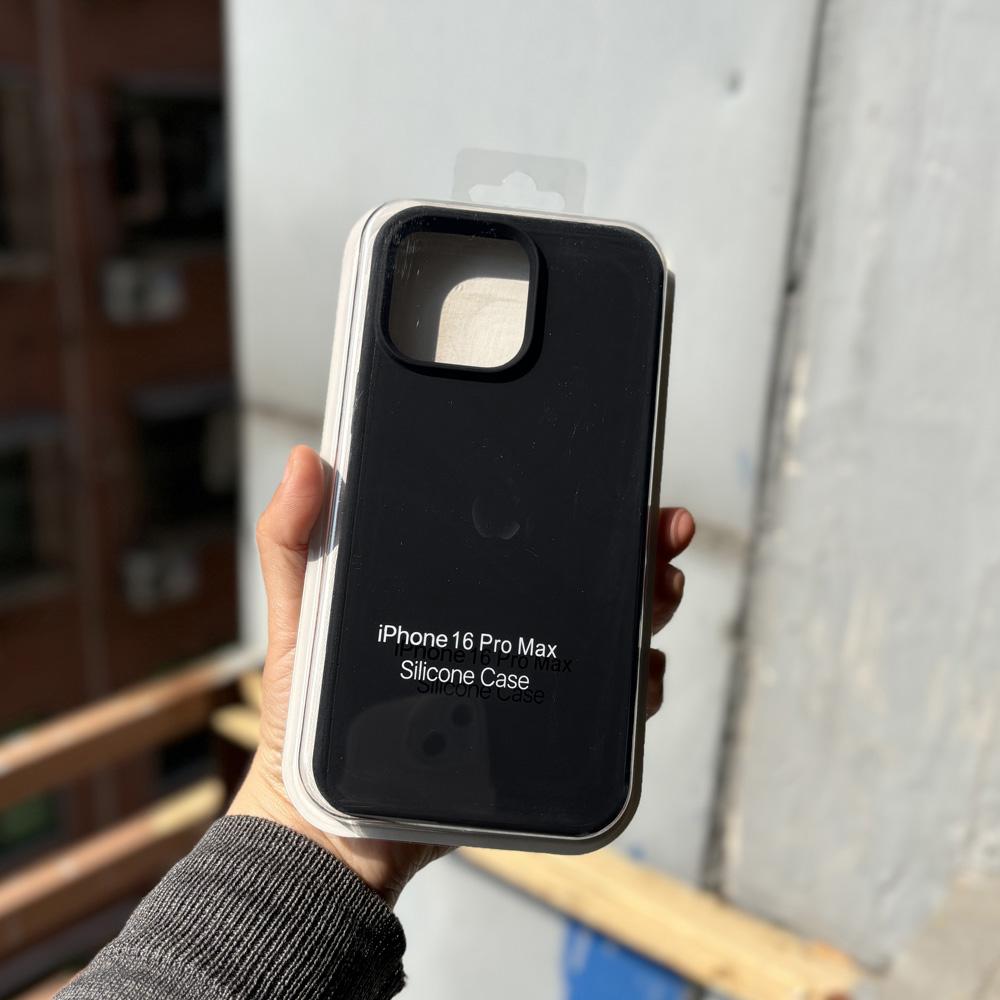 Solid Color Liquid Silicone Case Cover For iPhone 16 Pro Max 16Pro Soft Active Touch Camera Button Cases