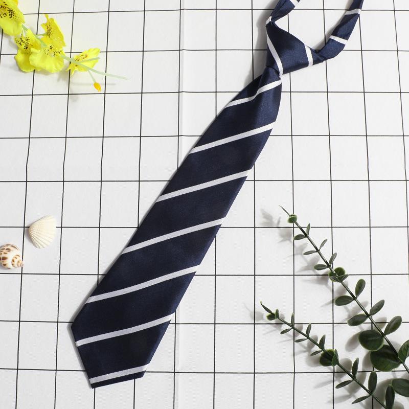 Jk Small Tie Female College Style Lazy Japanese Plaid Uniform Shirt Tie Student Ins Men'S And Women'S Short Styles Free Of Charge