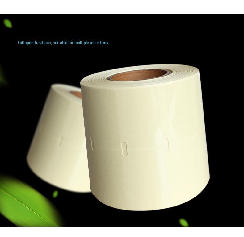 Clear Tear-Proof PET Sticker Roll for Barcode Labels