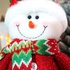 Santa Claus Telescopic Doll New Christmas Snowman Xmas Ornament Cute Knitted Elk Doll