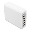 USB C Schnellladegerät 100W 6 Port USB C Lade-Hub Block mit 5 USB 1 Typ C Port für Telefone Tablets