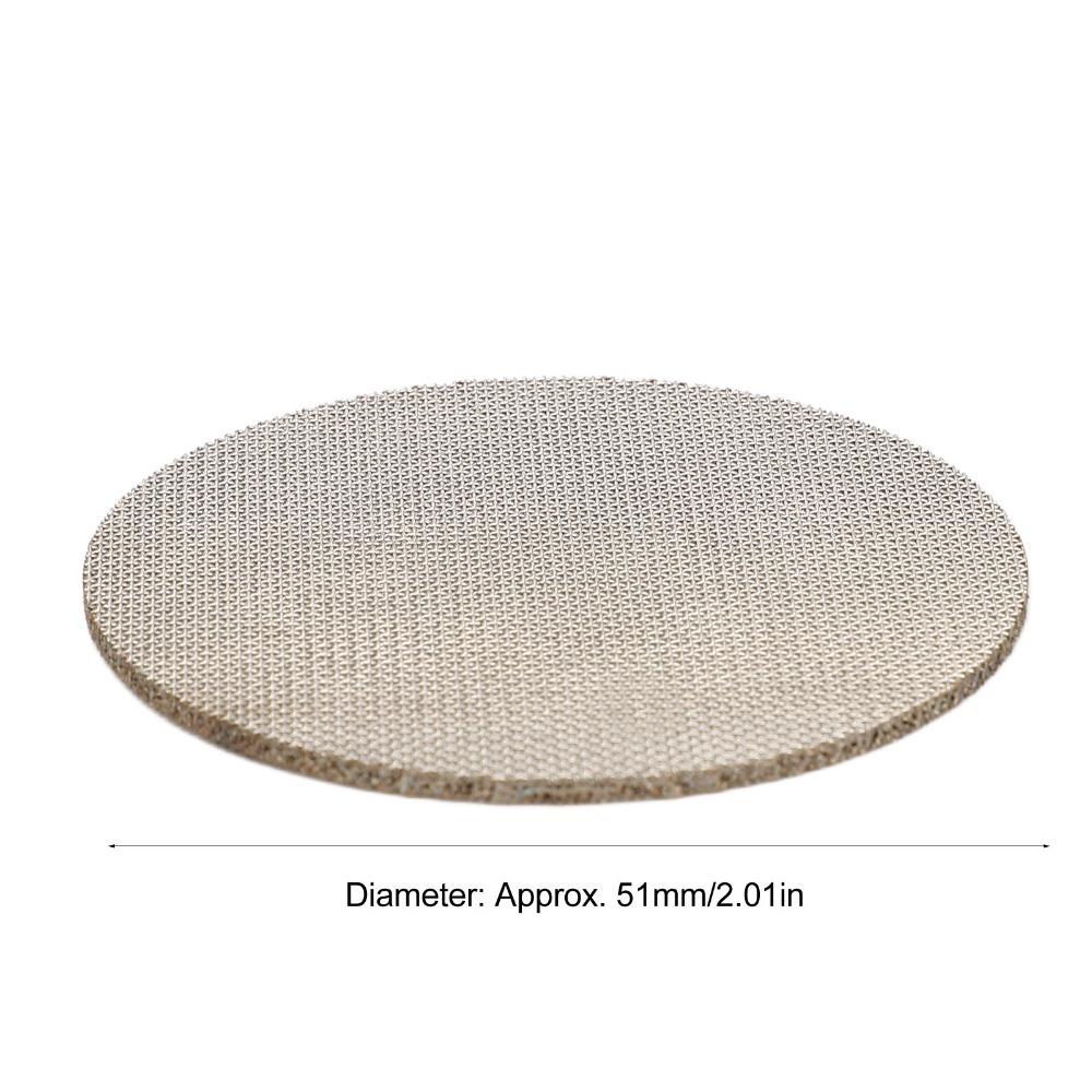 2 pcs set Round Puck Screen Coffee Filter Plate Portafilter Screen Portafilter Basket 150μm