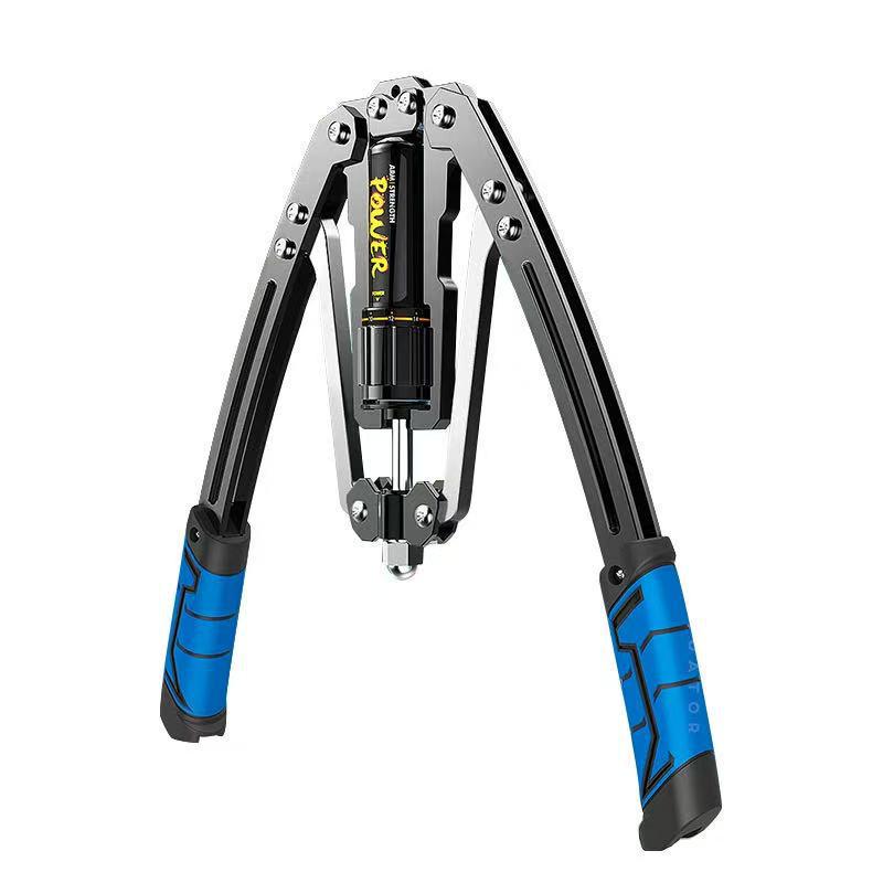 Adjustable Hydraulic Arm & Chest Muscle Trainer for Home Fitness
