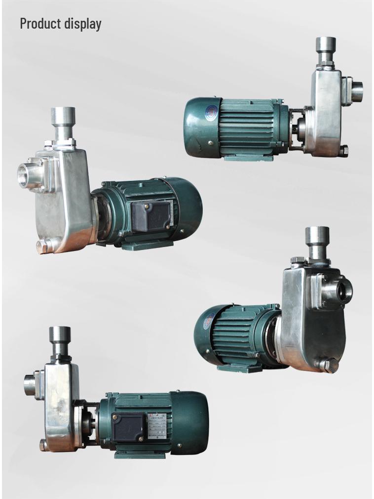 Stainless Steel Acid & Alkali Resistant Self-Priming Pump 25FBX-13 for Ethylene Glycol, Explosion-Proof Model