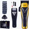 VGR Clipper Carved Hair Clipper Professional Hair Trimmer Electric Hair Cutting Machine Vector Motor Haircut 9000 RPM Clipper for Men Shaver V-015