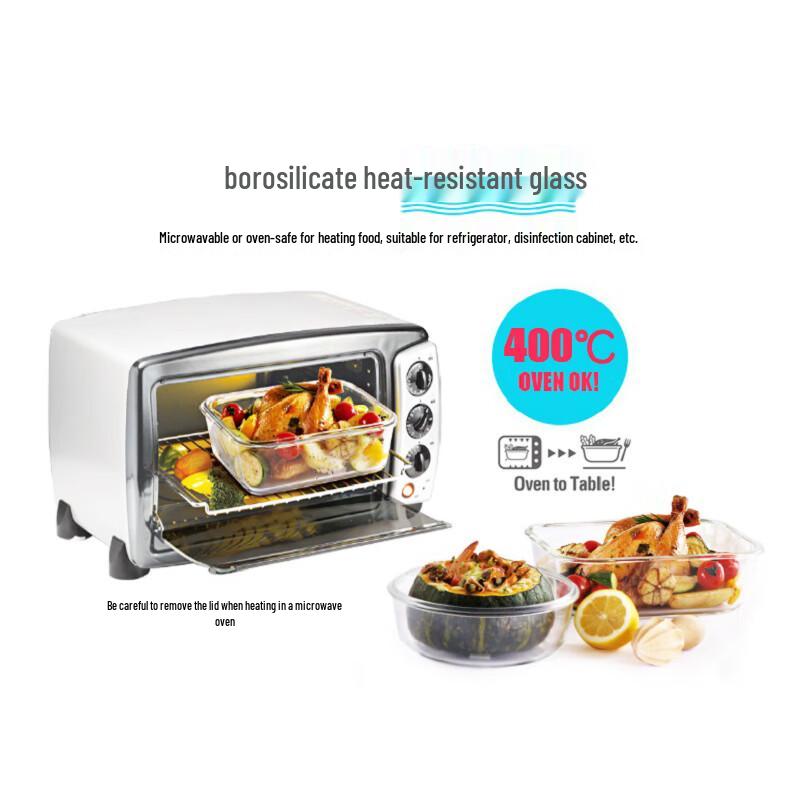 LOCK&LOCK Glass Food Storage Container Set