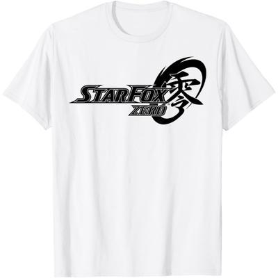 Nintendo Star Fox Zero Simple Black Logo T-Shirt