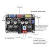 Adjustable Voltages Regulator Module 3.3V 5V DC7-25V Input With Overloads Protections For Robotics Lab Use