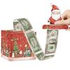 Gift Money Box Engaging Holiday Gift Box Santa Claus Money Holder Festive Christmas Money Box For Family Gatherings Gift Giving