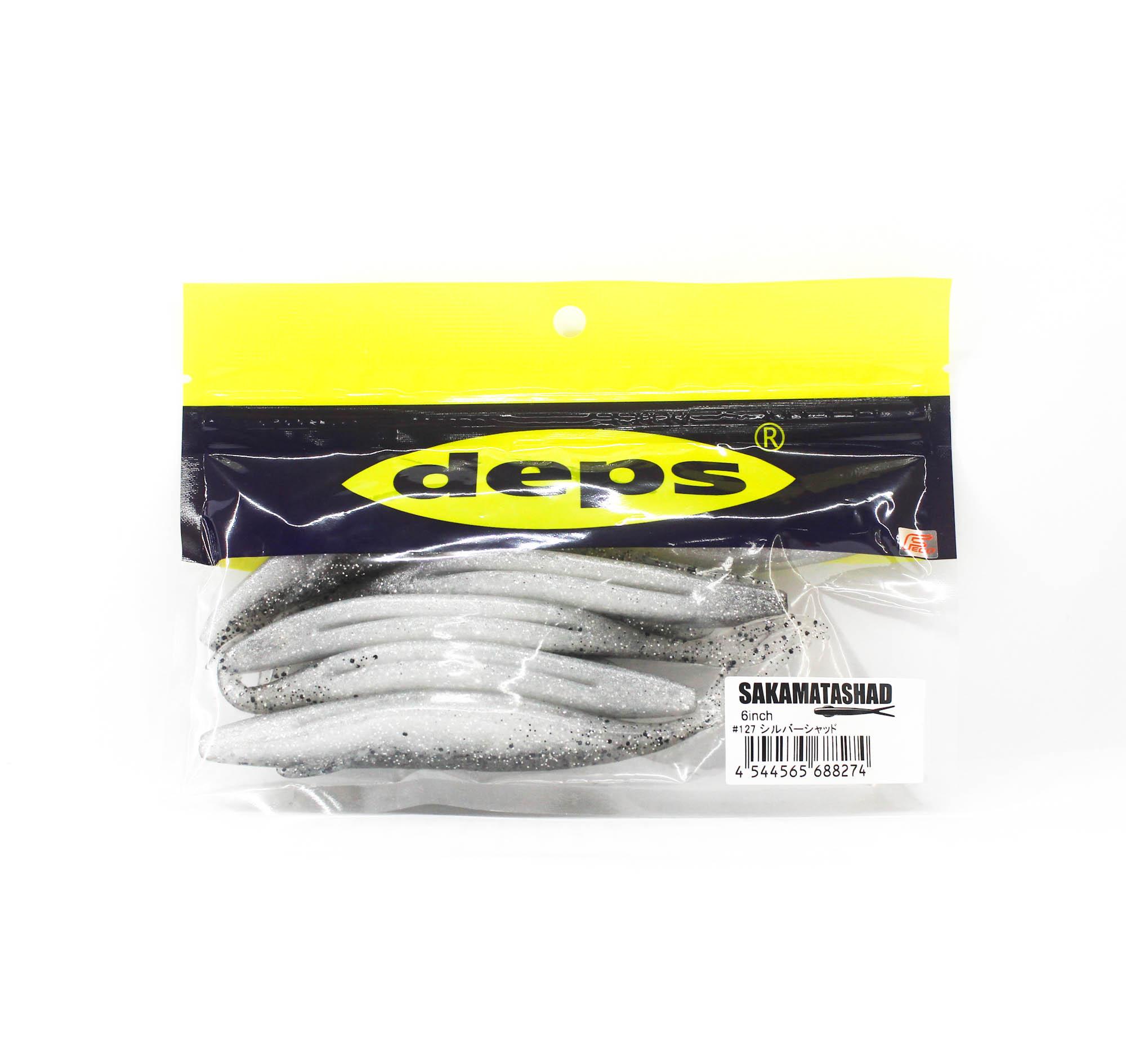 Deps Soft Lure Sakamata Shad 6 Inch 127 (8274)