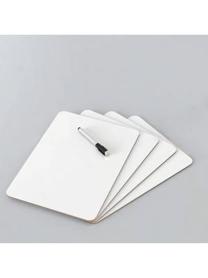 Διπλής Όψης Μικρός Λευκός Πίνακας Γραφής Για Παιδιά, Φορητός Πίνακας Ζωγραφικής Χωρίς Πλαίσιο, Εκπαιδευτικό Εργαλείο, Σβήνεται, Μαυροπίνακας Χωρίς Μαγνήτη