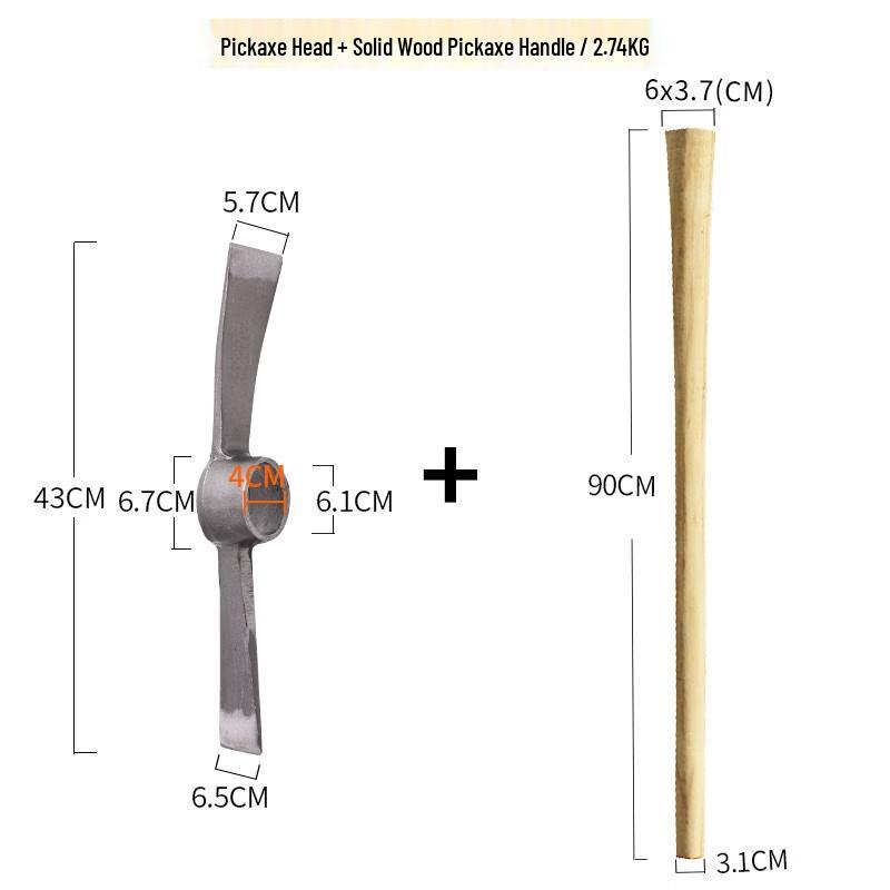 Jundingying Manganese Steel Pickaxe