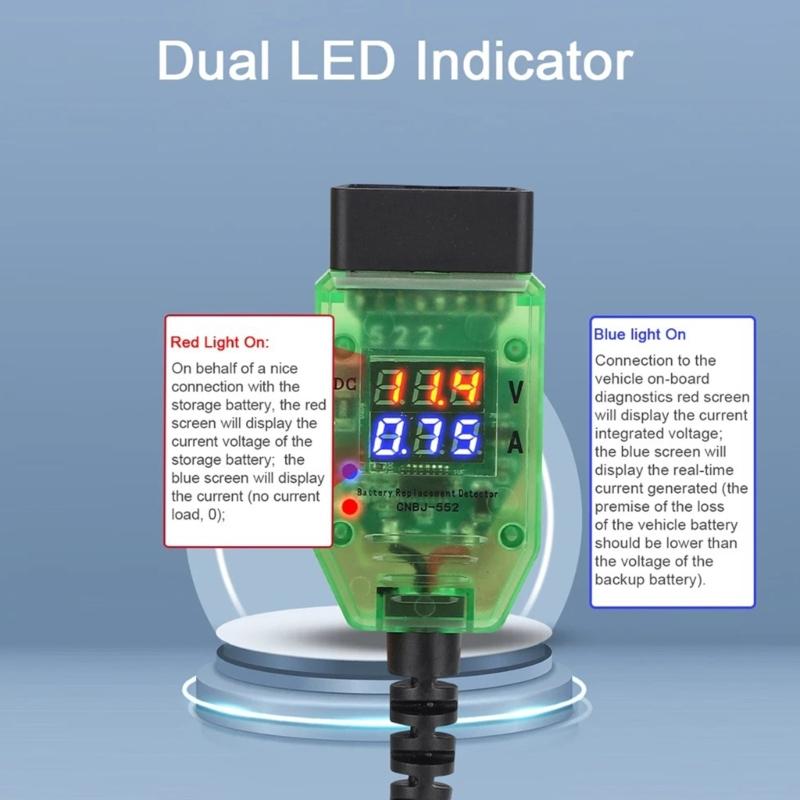 Battery Leak Detection And Replacement Aid For Hassle Easy Installation On Different Automobiles Without Power Cut