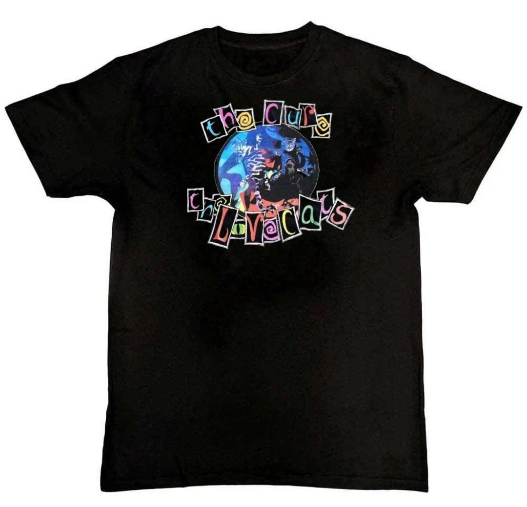 The Cure The Lovecats 1983 Graphic Print Unisex Mens 100% Cotton T-shirt Mens Tees Top 4XL