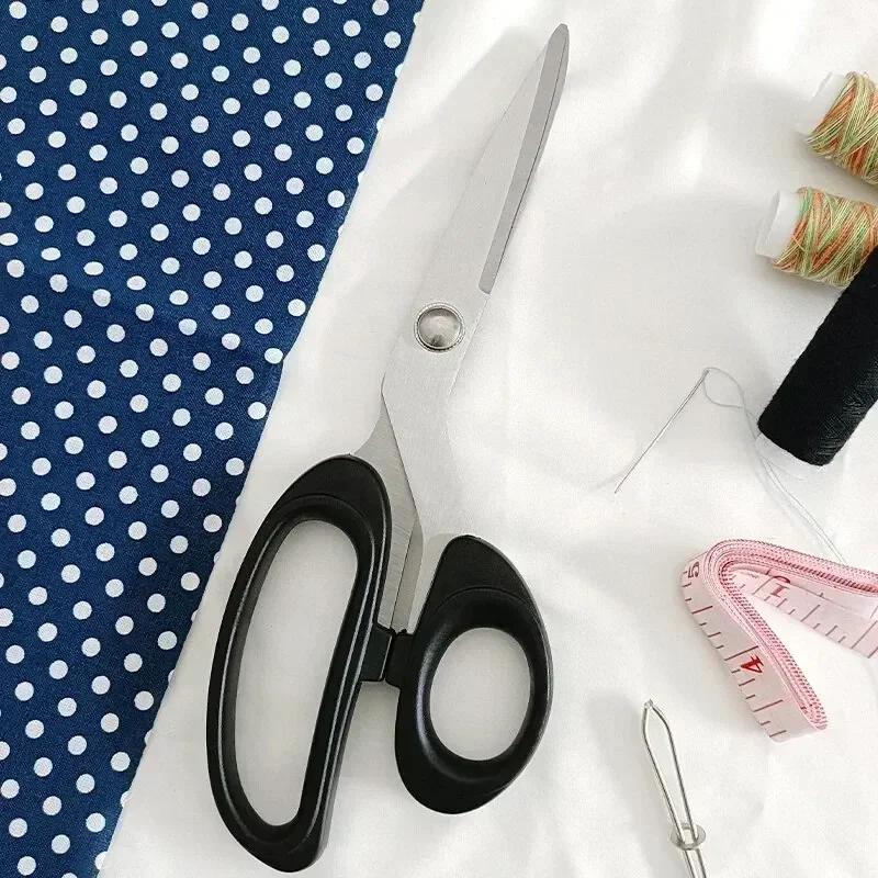 10 Inch Stainless Steel Tailor's Scissors For Fabric Professional Sewing Tool Garment Scissors Durable