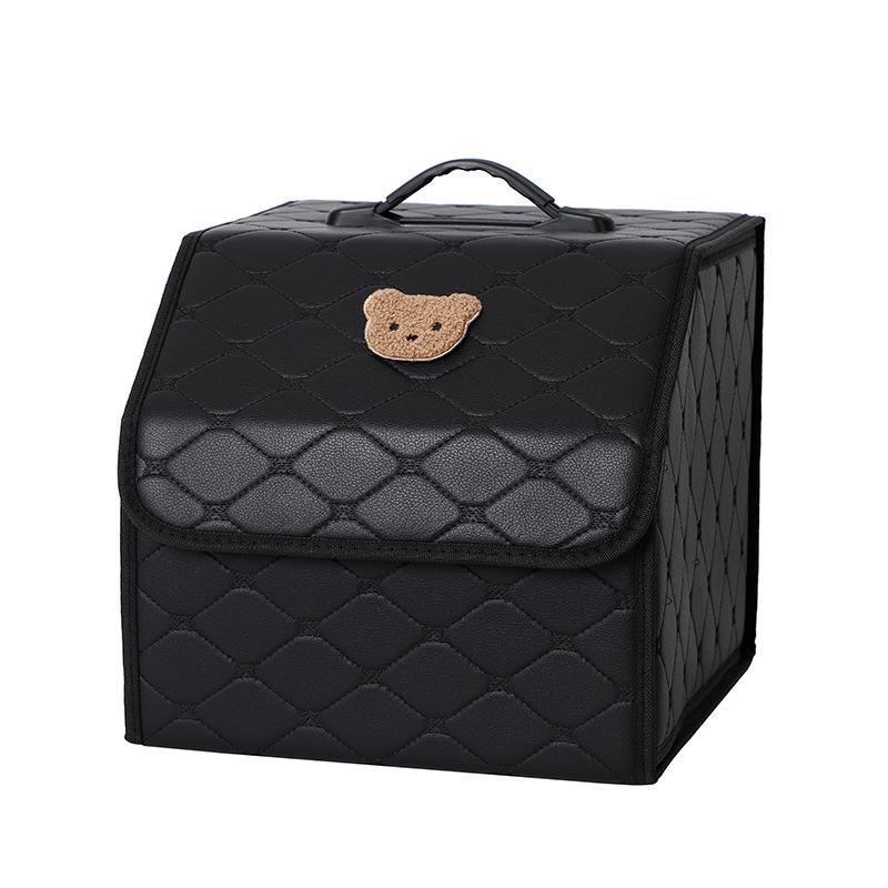 Leather Multi-Function Folding Car Trunk Storage Box