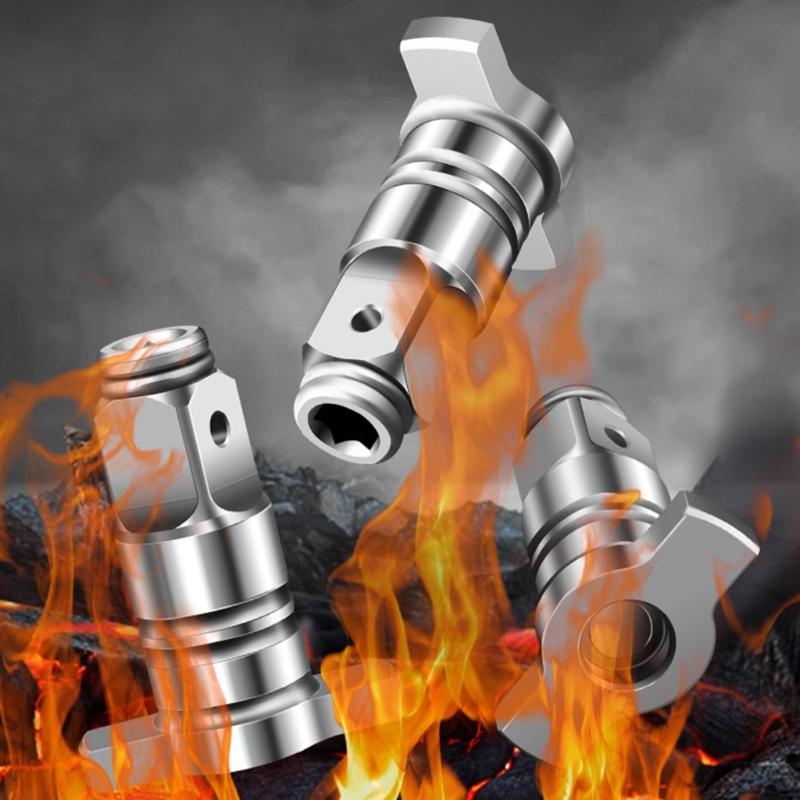 Elektrischer Schraubenschlüssel Adapter Zufuhr Steckschlüssel Bohrer T-förmiger Steckschlüssel Vierkantwelle Doppelfunktionale Vierkantwelle