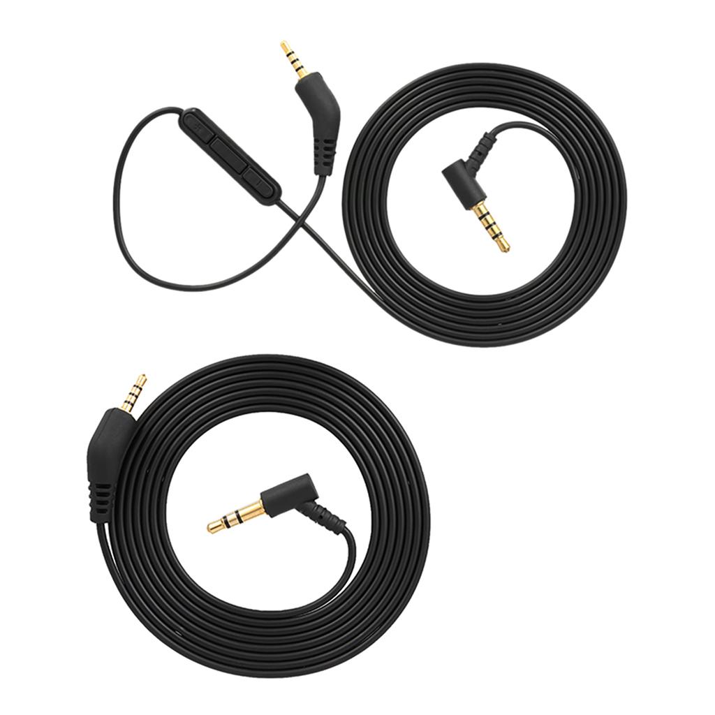 3.5mm to 2.5mm Audio Cable for BOSE QC3 with Mic Volume Control Line control Headphones Cord Line