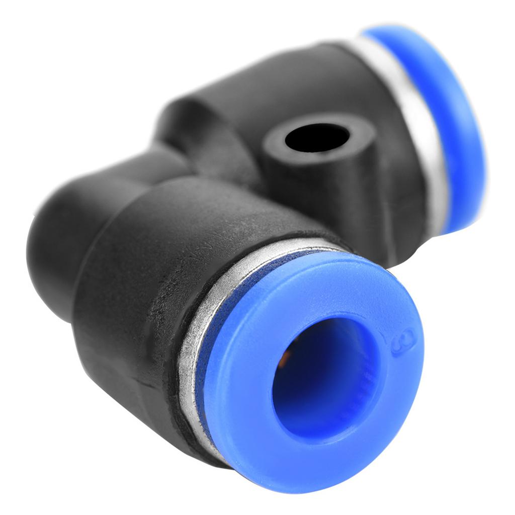 40Pcs Quick 6mm OD Plastic Pneumatic Push Connector Air Line Fittings