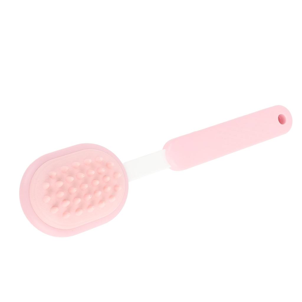 Silicone Massage Hammer Long Handheld Telescopic Body Relaxation Double Sided Manual Back Knock Massager