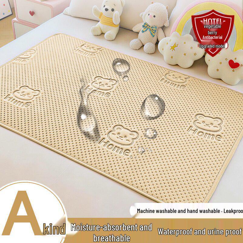 Waterproof Baby Mattress Pad - Washable, Stain-Proof, and Overnight Diaper Protection