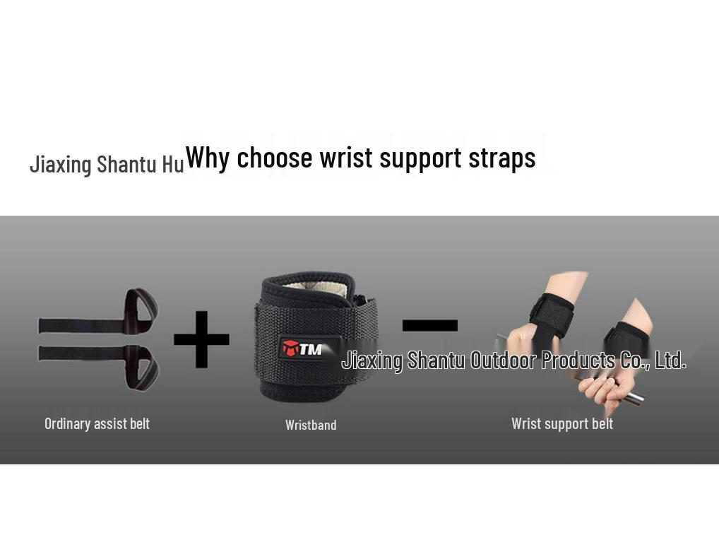 TMT Wrist Wraps & Grip Straps for Men - Non-Slip Powerlifting & Fitness Gloves for Weightlifting & Pull-Ups
