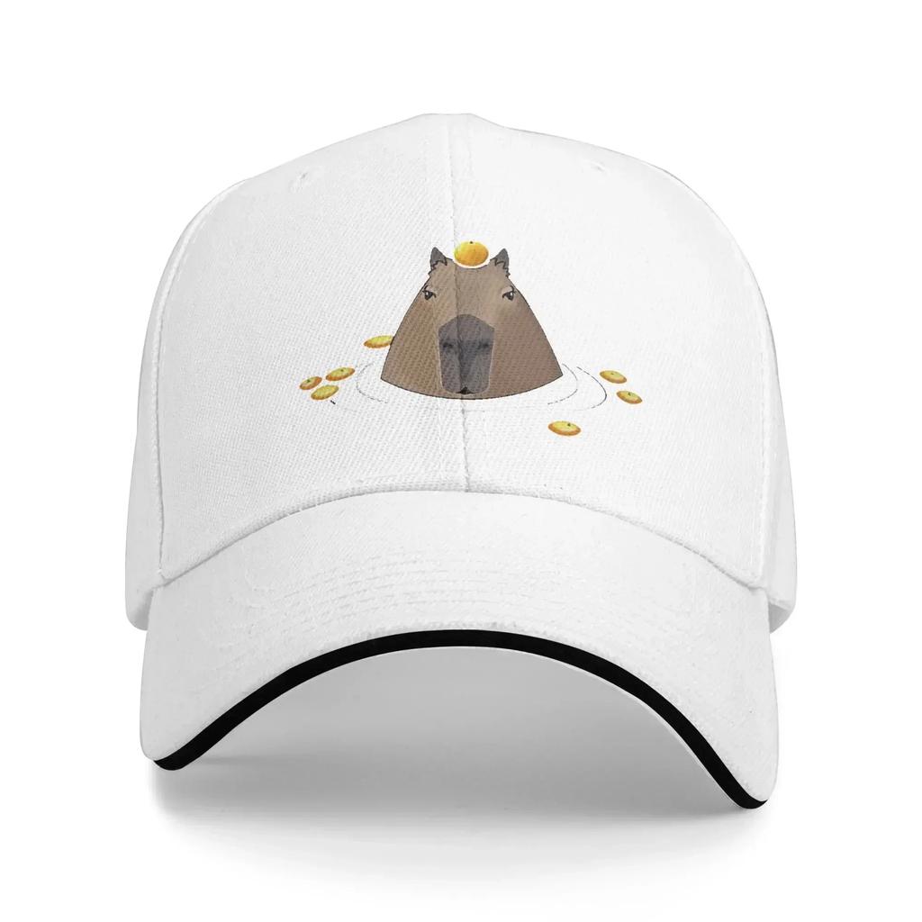 Capybara Cap Fashion Casual Baseball Caps Adjustable Hat Hip Hop Summer Unisex Baseball Hats Customizable Polychromatic