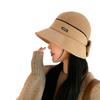Autumn and Winter Women's Fisherman Hat Knitted Hat Sweet Korean Version Outdoor Leisure Hat