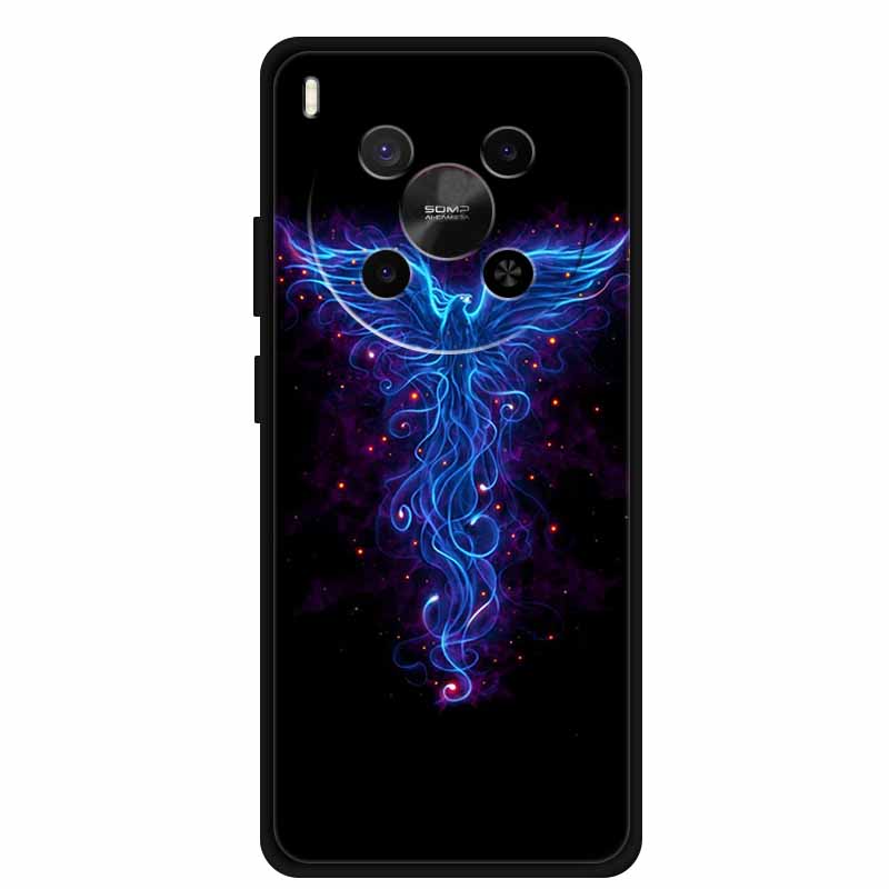 Per ZTE Blade V70 Max Custodia Funda Nero Silicone Antiurto Morbido TPU Cover Posteriore Custodia Per Nubia V70 Max Custodia Telefono V 70 Max Coque