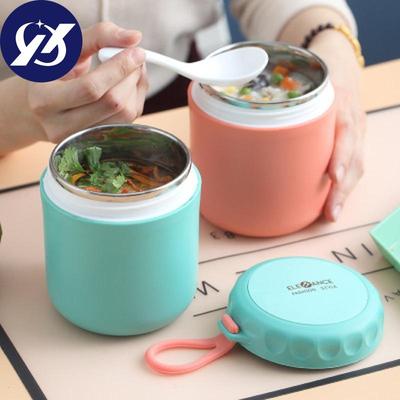 450ml potravinářská termodóza na polévku izolovaná termoska Nerezová krabička na oběd Šálek na pití
