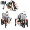 Creative 66844 Hexapod Bionic Technological Building Blocks Set Walking Robot Power Motor Educational DIY MOC Bricks Toys Gifts