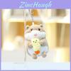 Plush Hamster Doll Keyring With With Fish And Octopuses Designing For Girls Gift