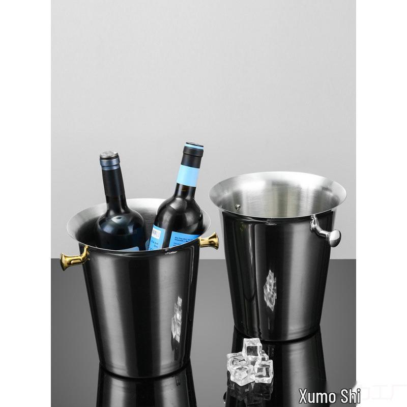 Stainless Steel Ice Bucket for Bar - Champagne & Beer Cooler