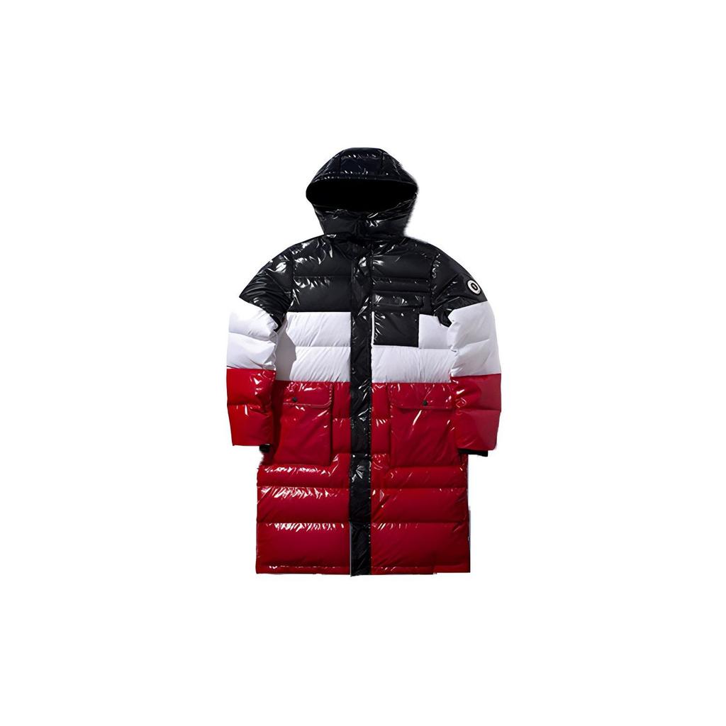 Li Ning Wade Series Long Hooded Down Jacket Winter Men Outerwear Multicolor AYMP077-2