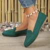 New Oversized Single Shoe with Fly Woven Mesh Surface, Shallow Mouth, One Foot Kick, Lazy Flat Bottom Casual Women's Shoes