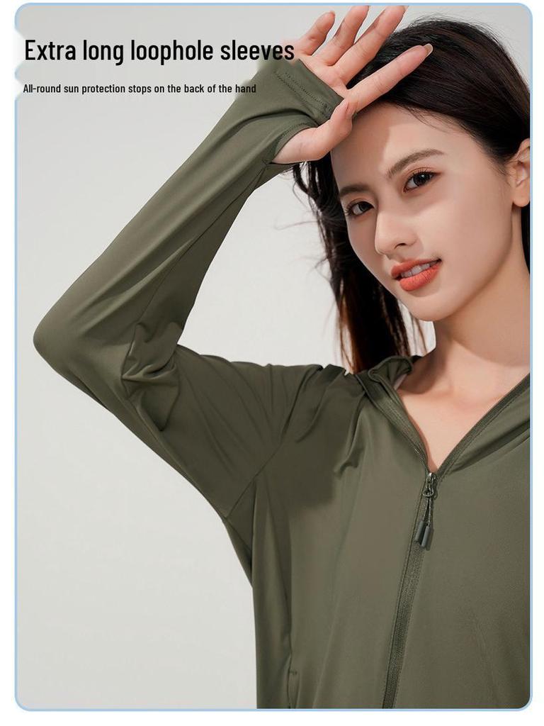 Unisex UPF 50+ Sun Protection Clothing with Extra Large Brim - Fashion Ice Silk for Summer