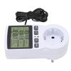 Digital Temperature Controller LCD Display Countdown Digital Thermostat Outlet Socket with Timer for Industrial