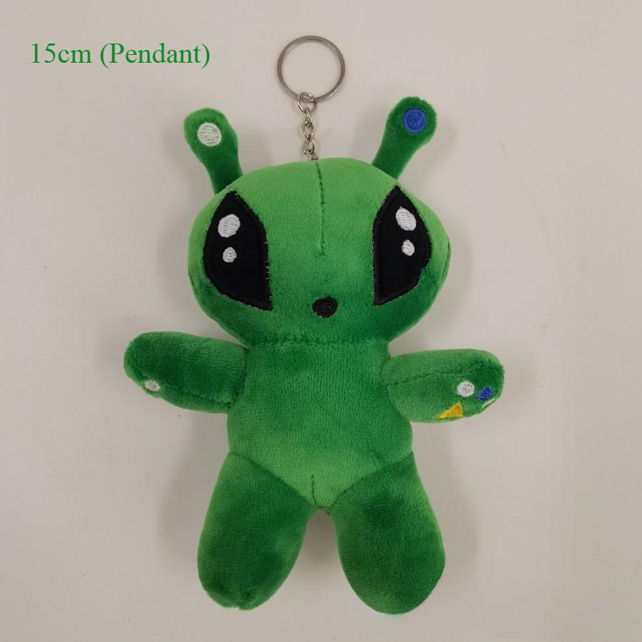 15/34CM AFTONSPARV Green Alien Kawaii Plush Toys Cute Soft Stuffed Cartoon Anime Dolls for Kid Birthday Christmas Gift