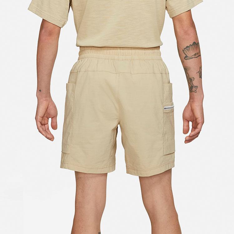 Nike Logo Sports Training Shorts with Large Pocket Men Bottoms Valley-Yellow CZ9839-224