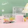 Clear Toiletry Organizer Bag Large Capacity Stationery Organizer  Stationery Storage