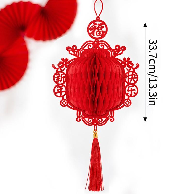 Honeycomb Lantern Hanging Ornament 2027 Sheep Year Chinese New Year Decorations Lunar Year of The Goat Home Decor