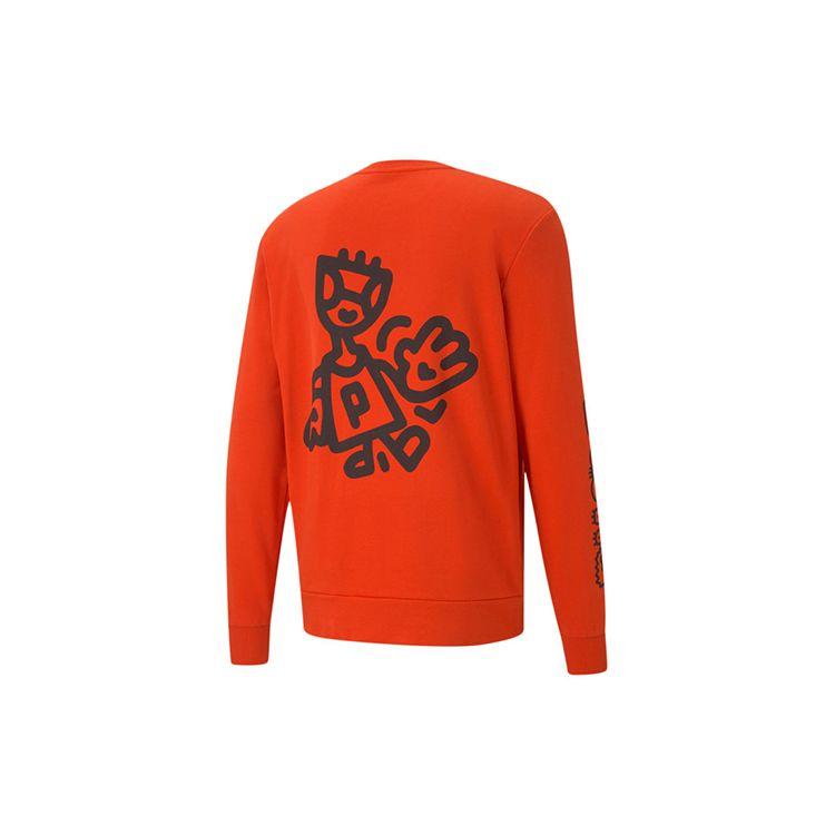 

Puma X Mr Doodle Crewneck Sweatshirt Мужская толстовка Оранжевый 598682-20 L