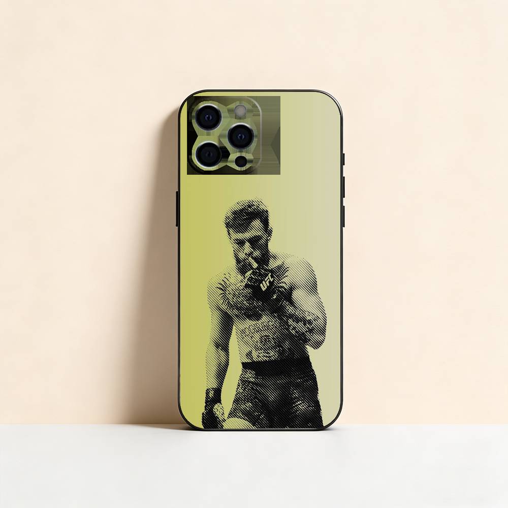 Conor Mcgregor Phone Case For iPhone 17, 16,15,14,13,12,11 Plus,Pro Max, Others Soft Black Cover