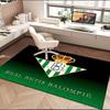 1PC rug Real Betis Crest Artwork Carpet, Chair Rug,Area Rug for Office Bedroom living rooms bedroom, Doormat decor Christmas fan gifts