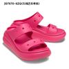 Crocs Unisex Crush Sandals 4 Types 207670 001 Other Crocs Sandals Slippers Gibbitz Chunky Heel High Heel Wedge Heels