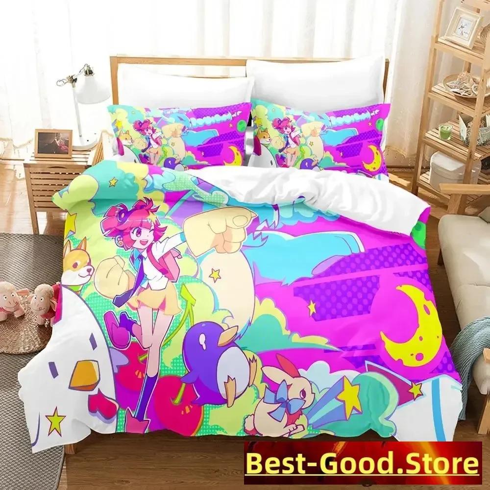Muse Dash Bedding Set Single Twin Full Queen King Size Bed Set Adult Kid Bedroom Duvetcover Sets Anime Parure De Lit Bed