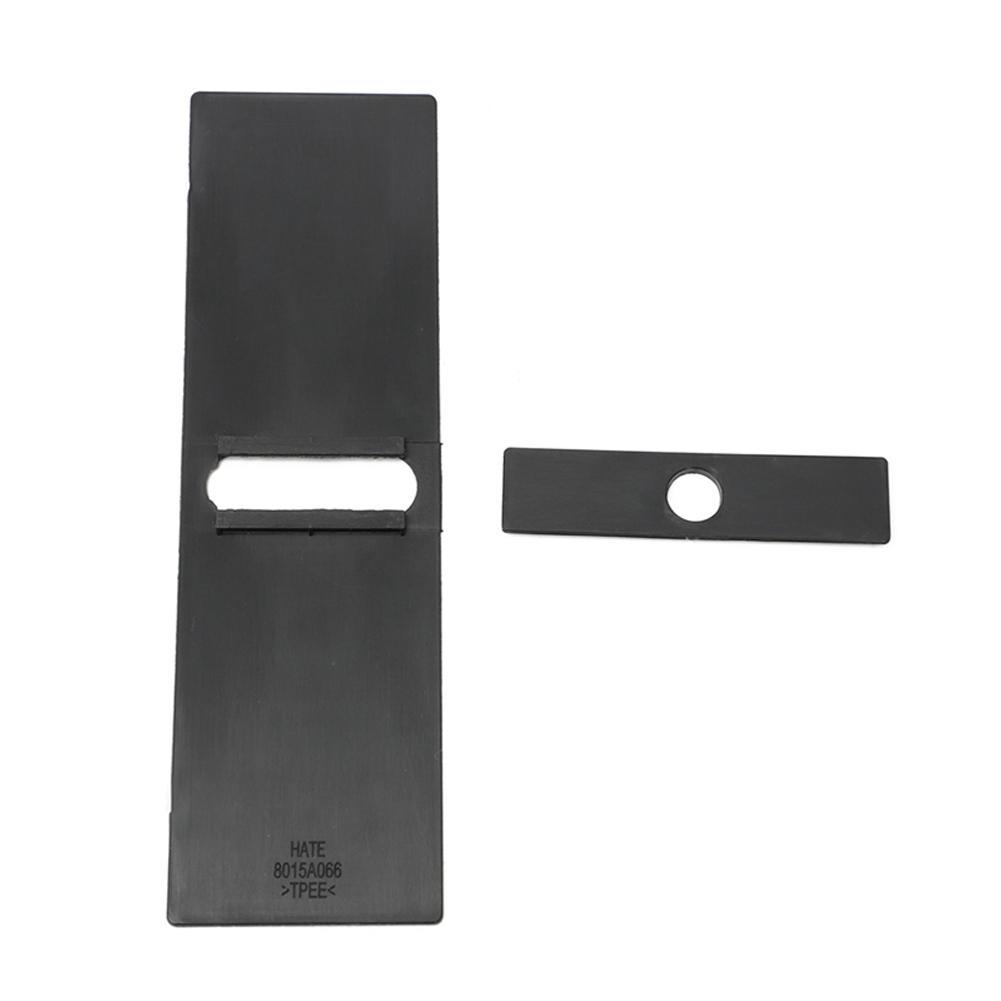 Car Gear Shift Panel Dust Cover Shift Lever Panel Trim Strip Rubber For Mitsubishi Pajero Montero V93 V97 V98 8015A066 8015A065